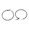 Baking Paint 201 Stainless Steel Hoop Earrings EJEW-P185-C03-01-2