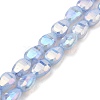 Imitation Jade Glass Beads Strands GLAA-P058-06A-2
