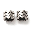 304 Stainless Steel European Beads STAS-A080-30AS-2