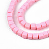 Handmade Polymer Clay Beads Strands X-CLAY-N008-061-08-3
