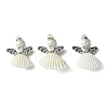 Alloy Spiral Shell Pendants PALLOY-TA00084-1