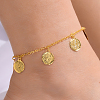 Fashionable and Delicate Adjustable Ladies Anklet with Vintage Beach Charm WY2711-1