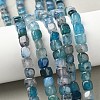 Natural Dragon Veins Agate Beads Strands G-G177-E17-01-5