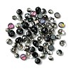 114Pcs Transparent Electroplate Glass Beads GLAA-K064-09D-1