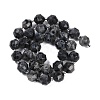 Natural Larvikite Beads Strands G-O201B-139G-4