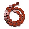 Natural Red Jasper Beads Strands G-P559-B18-01-4