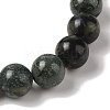 10mm Round Natural Kambaba Jasper Braided Bead Bracelets BJEW-C067-01C-21-3