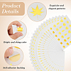 Round Dot Paper Sealing Stickers DIY-WH0349-137F-4