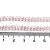 Electroplate Transparent Glass Beads Strands LS-EGLA-A035-T3mm-A20-4