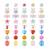 400Pcs 8 Style Acrylic Beads TACR-PJ0001-02-2