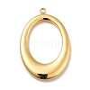 Ion Plating(IP) 304 Stainless Steel Pendants STAS-E176-22G-1