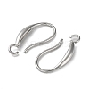 Tarnish Resistant 304 Stainless Steel Earring Hooks STAS-M323-18P-2