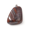 Natural Tiger Iron Pendants G-K302-B02-2