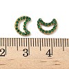 304 Stainless Steel Rhinestone Cabochons STAS-A057-04G-F01-3