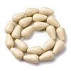 Natural Fossil Beads Strands G-F808-D01-02-3