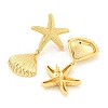 Rack Plating Brass Stud Earrings EJEW-N055-04G-RS-2