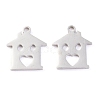 Non-Tarnish 304 Stainless Steel Charms STAS-O142-29P-2