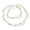 Electroplate Transparent Glass Beads Strands EGLA-A034-T6mm-T16-3