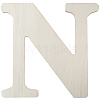 Letter Unfinished MDF Sheets WOOD-WH20012-008N-1