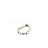 D-shaped Zinc Alloy Spring Ring Clasps PW-WGC1CD5-03-1