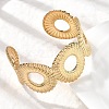 304 Stainless Steel Cuff Bangles BJEW-P368-10G-3