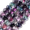 Natural Colorful Fluorite Beads Strands G-B022-06C-1