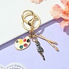 Alloy Enamel Keychain X1-KEYC-YW00026-03-1