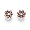 Tibetan Style Alloy Daisy Spacer Beads K096C061-1