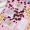 CRASPIRE 120Pcs Flat Translucent Glassine Waxed Paper Treat Bags Cookie Bags STIC-CP0001-11B-4