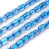 Synthetic Moonstone Beads Strands G-J385-A04-1
