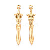 304 Stainless Steel Pendants STAS-N114-59G-1