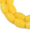 Synthetic Coral Carved Beads Strands CORA-M001-21B-3