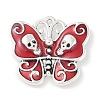 Halloween Rack Plating Alloy Enamel Pendants PALLOY-F018-27AS-02-1