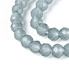 Imitation Jade Glass Beads Strands GLAA-T028-3mm-11K-4