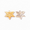 Natural Yellow Shell Charms SSHEL-R144-34-2