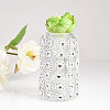 6 Rows Plastic Diamond Mesh Wrap Roll Rhinestone Crystal Ribbon Cake Wedding Decoration OCOR-WH0030-03-7