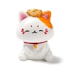 Lucky Cat Resin Display Decorations DJEW-A013-01B-1