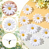 100Pcs Cloth Artificial Sunflower DIY-SP0005-96B-3