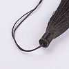 Nylon Thread Tassel Big Pendant Decorations NWIR-K019-01B-2