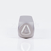 Iron Metal Stamps AJEW-BC0005-56I-3