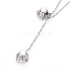 Flower 304 Stainless Steel Jewelry Sets SJEW-H302-13-4