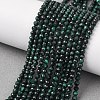 Natural Malachite Beads Strands G-D306-A02-4MM-A01-1