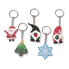 Christmas Theme Acrylic Charm Keychains KEYC-JKC00984-1