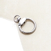 Alloy Ring Swivel Clasps PW-WG4E6C7-01-1