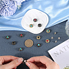 CRASPIRE 24 Sets 12 Style Alloy Buttons FIND-CP0001-87-3