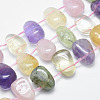 Natural Quartz Beads Strands G-F547-09-1