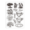 Custom Summer Theme PVC Plastic Clear Stamps DIY-WH0631-0083-8