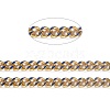 Golden Brass Enamel Curb Chain CHC-H103-07C-G-2