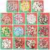128G Christmas Theme Handmade Polymer Clay Cabochons CLAY-FS0001-51-2