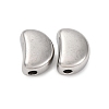 304 Stainless Steel Beads STAS-C128-02B-P-1